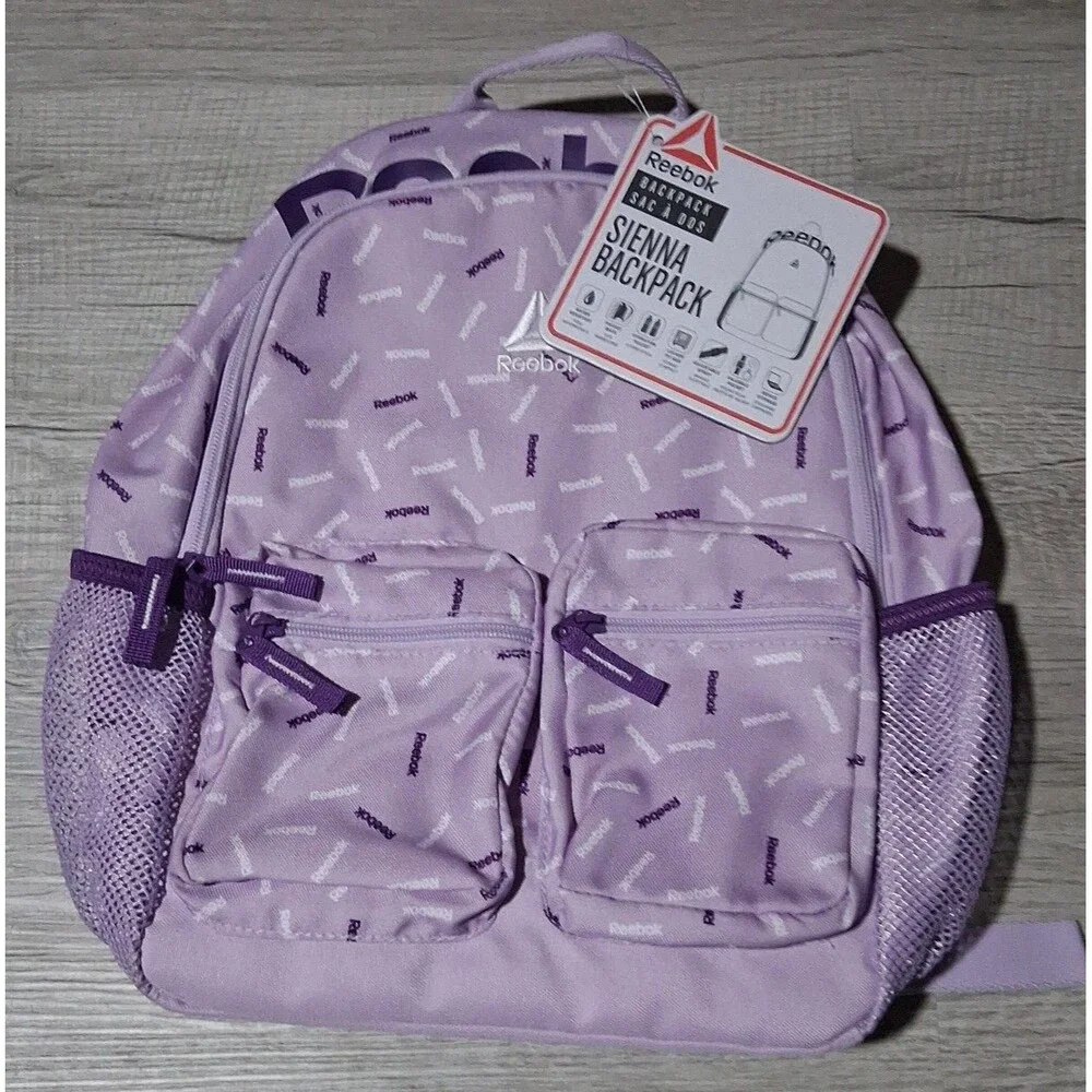 Reebok Sienna Backpack Purple Girls